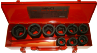 9 Piece Standard Metric Impact Socket Set